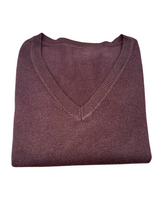 Maglione scollo a V viscosa - SLIM FIT