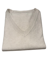 Maglione scollo a V viscosa - SLIM FIT