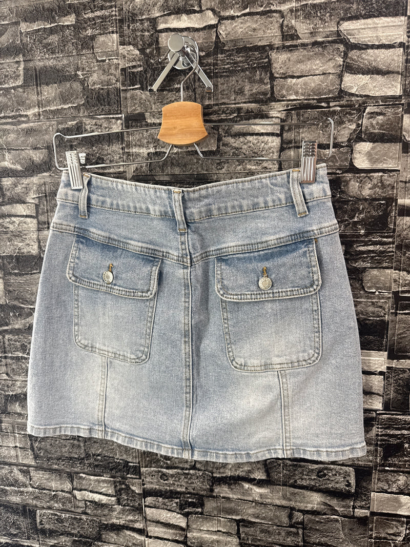 Minigonna in jeans