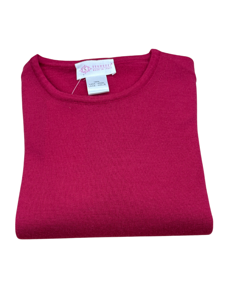 Girocollo 100% lana merinos extrafine | MADE IN ITALY