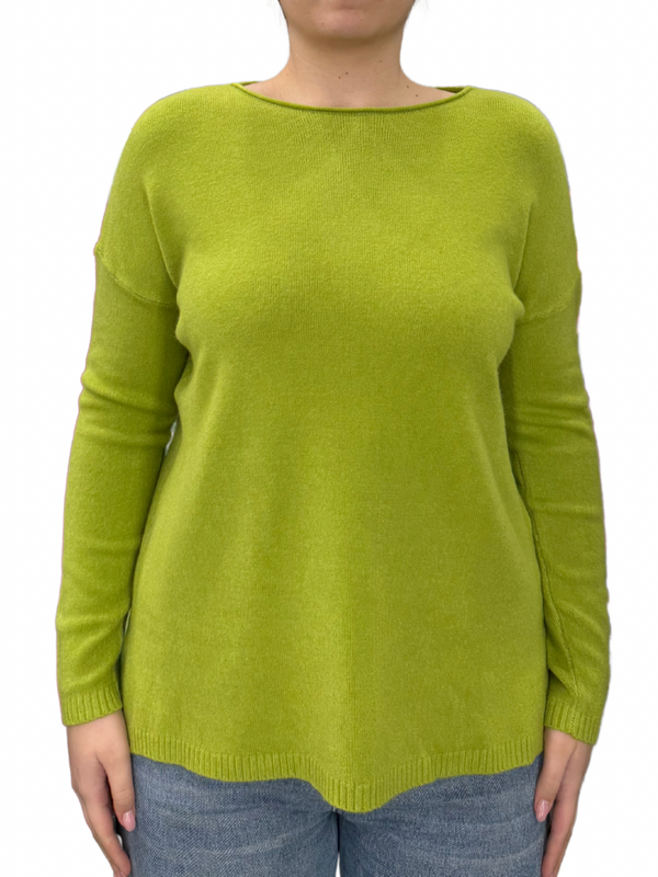 Winter Viscose Crewneck Sweater - REGULAR FIT