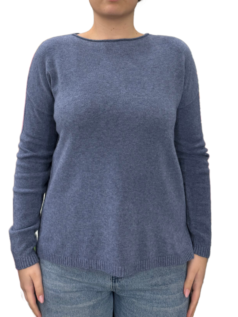 Winter Viscose Crewneck Sweater - REGULAR FIT