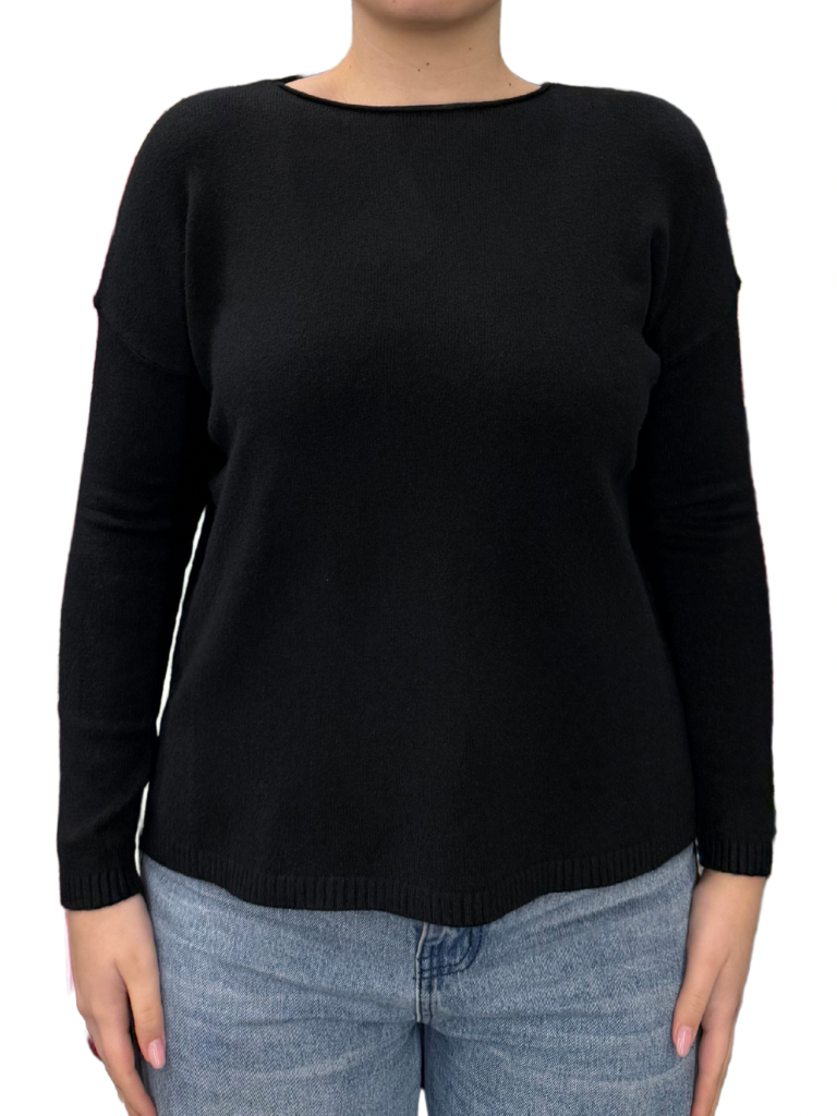 Winter Viscose Crewneck Sweater - REGULAR FIT