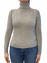 Winter Viscose Turtleneck Sweater - SLIM FIT