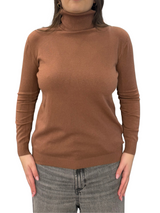 Viscose turtleneck sweater - REGULAR FIT