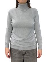 Maglione dolcevita viscosa - REGULAR FIT