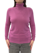 Maglione dolcevita viscosa - REGULAR FIT