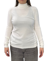 Maglione dolcevita viscosa - REGULAR FIT