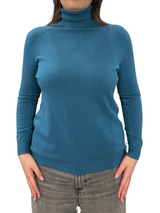 Viscose turtleneck sweater - REGULAR FIT