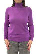 Viscose turtleneck sweater - REGULAR FIT