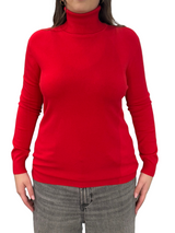 Maglione dolcevita viscosa - REGULAR FIT