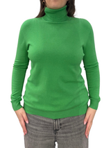 Viscose turtleneck sweater - REGULAR FIT