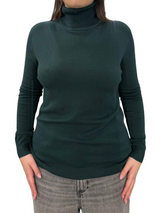 Viscose turtleneck sweater - REGULAR FIT