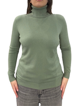 Maglione dolcevita viscosa - REGULAR FIT