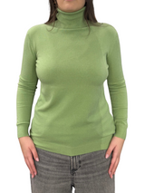 Viscose turtleneck sweater - REGULAR FIT