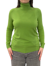 Viscose turtleneck sweater - REGULAR FIT