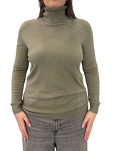 Maglione dolcevita viscosa - REGULAR FIT