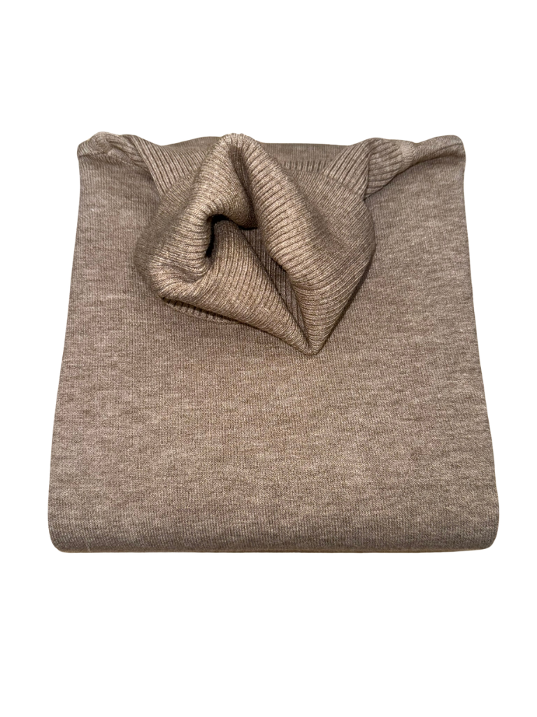 Viscose turtleneck sweater - SLIM FIT