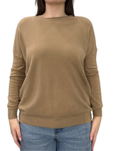 Viscose Crewneck Sweater - OVER SIZE