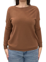 Viscose Crewneck Sweater - OVER SIZE