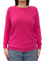 Maglione girocollo viscosa - OVER SIZE