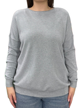 Maglione girocollo viscosa - OVER SIZE