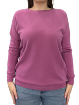 Viscose Crewneck Sweater - OVER SIZE