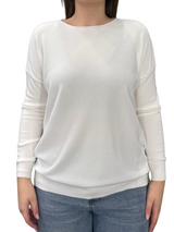 Viscose Crewneck Sweater - OVER SIZE