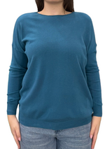 Maglione girocollo viscosa - OVER SIZE