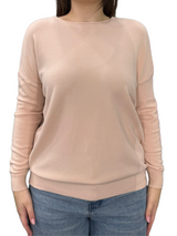 Viscose Crewneck Sweater - OVER SIZE