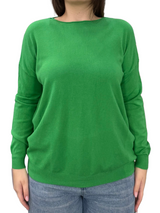 Maglione girocollo viscosa - OVER SIZE