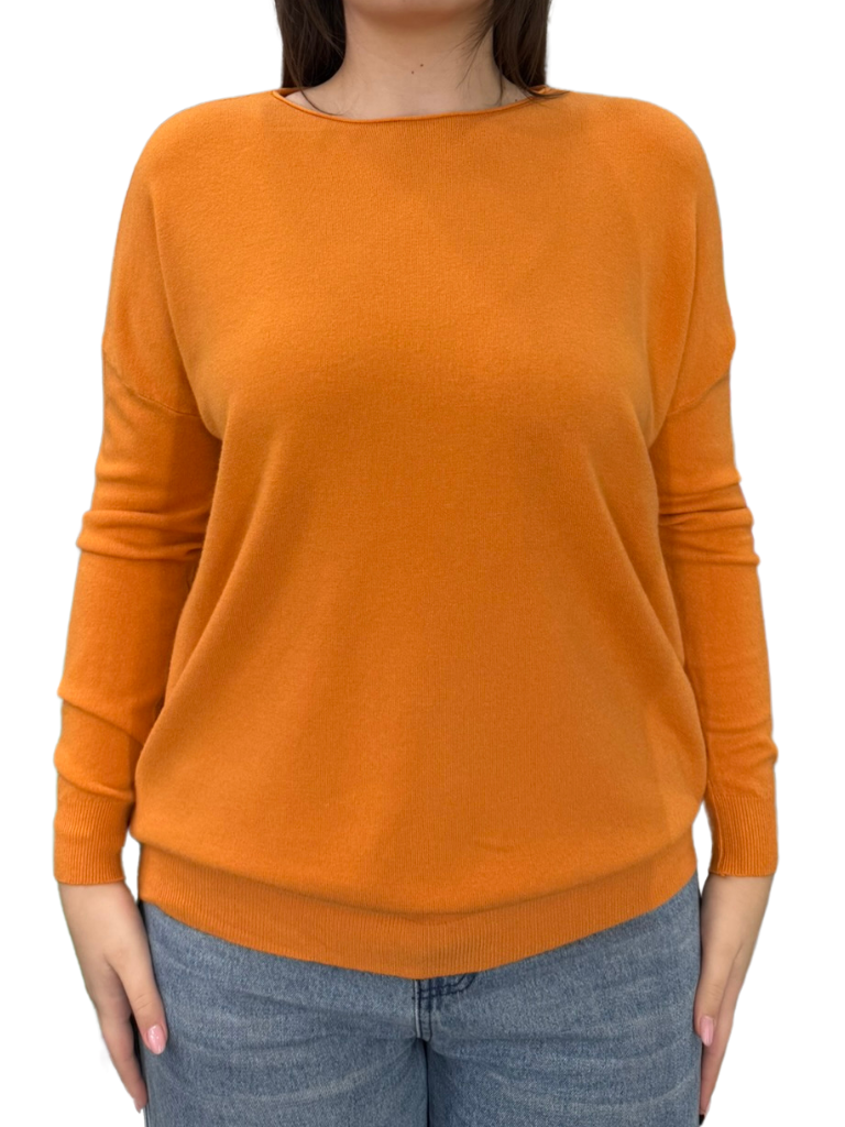 Maglione girocollo viscosa - OVER SIZE