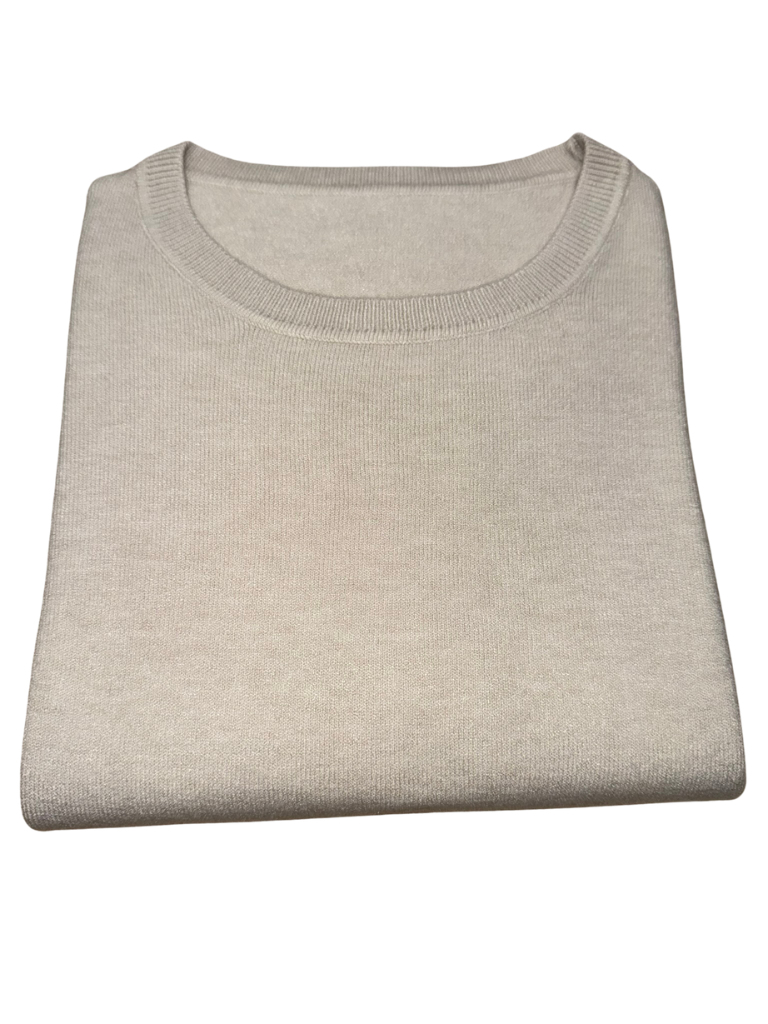 Maglione girocollo viscosa - SLIM FIT