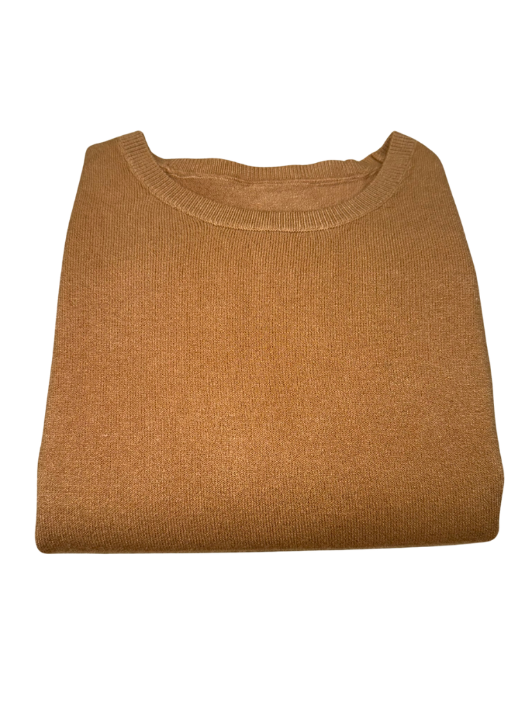 Viscose Crewneck Sweater - SLIM FIT