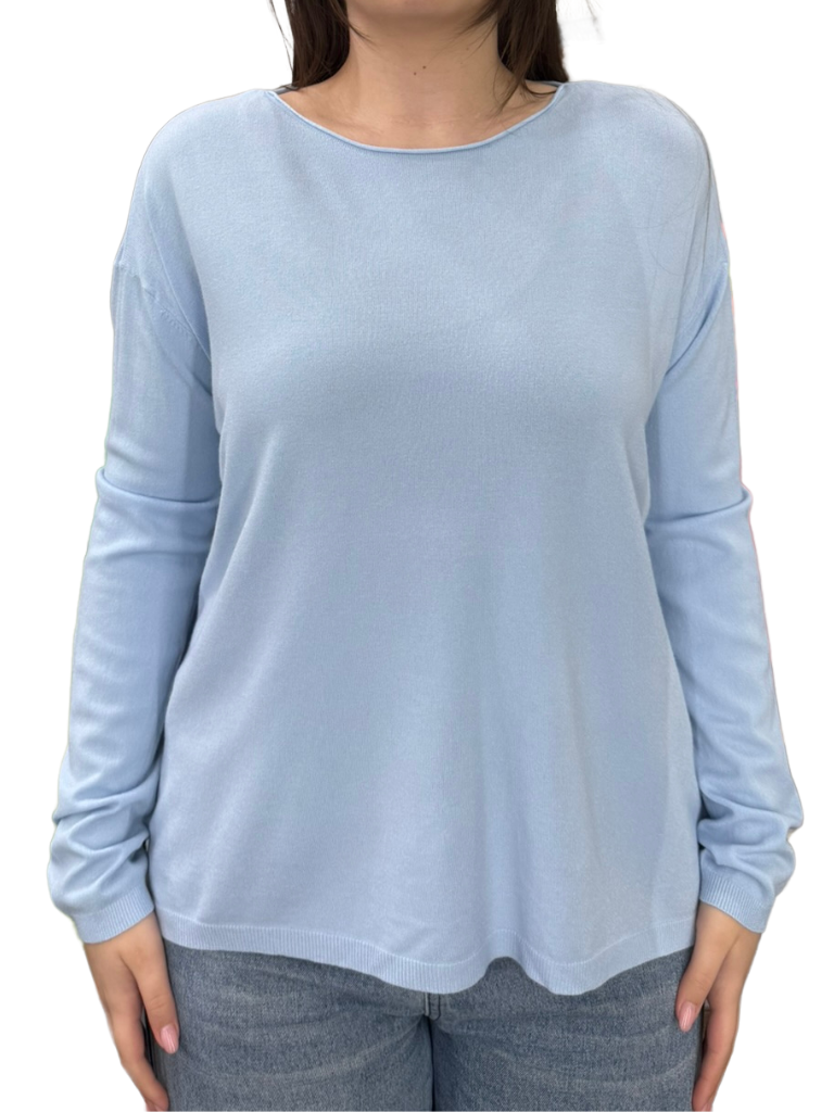 Winter Viscose Crewneck Sweater - REGULAR FIT