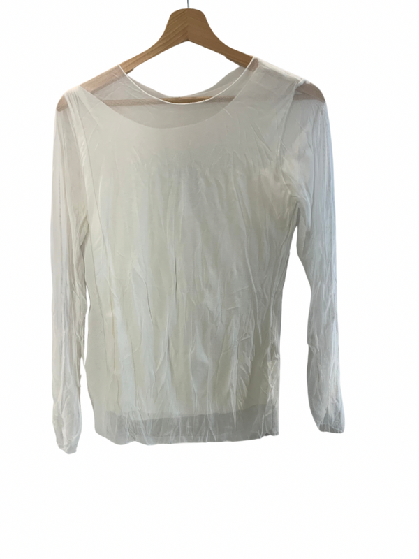 T-shirt in tulle sottogiacca