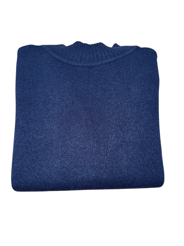 Winter viscose turtleneck sweater - SLIM FIT