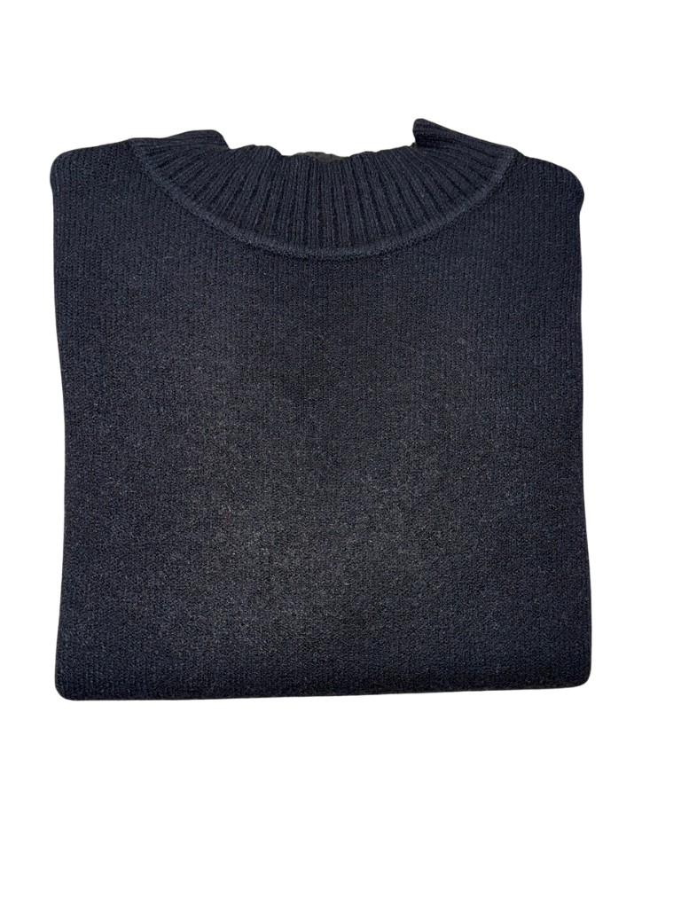 Winter viscose turtleneck sweater - SLIM FIT