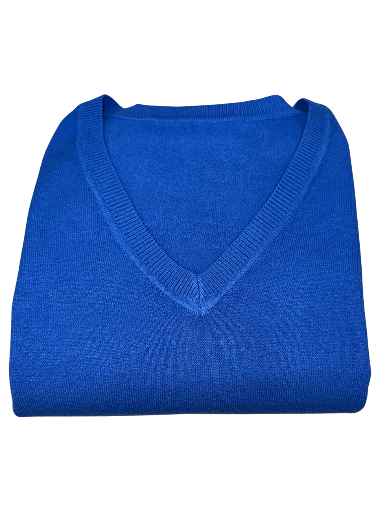 Viscose V-Neck Sweater - SLIM FIT