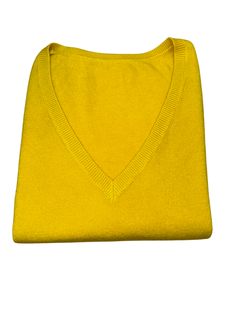 Viscose V-Neck Sweater - SLIM FIT