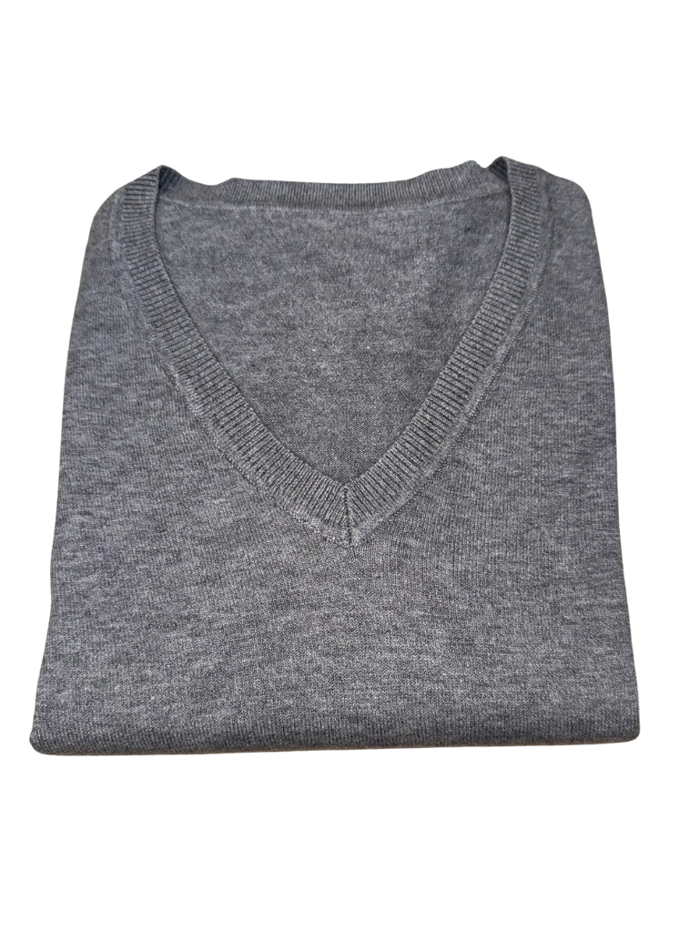 Viscose V-Neck Sweater - SLIM FIT