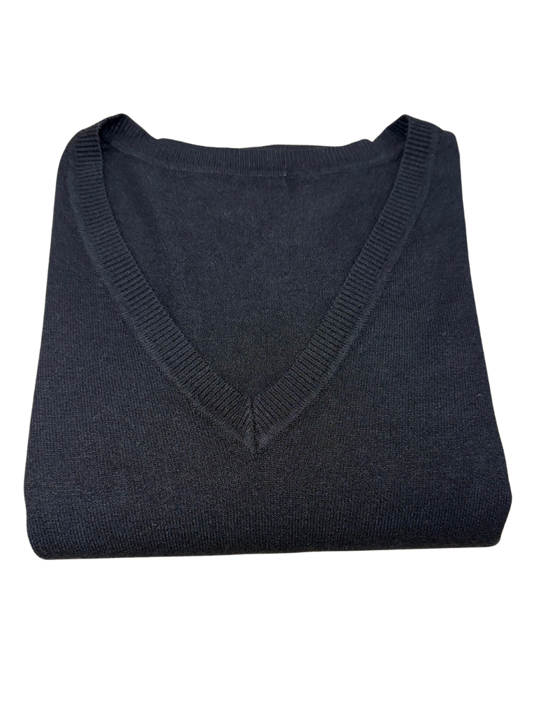 Viscose V-Neck Sweater - SLIM FIT