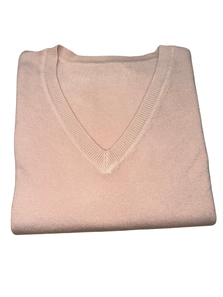 Viscose V-Neck Sweater - SLIM FIT