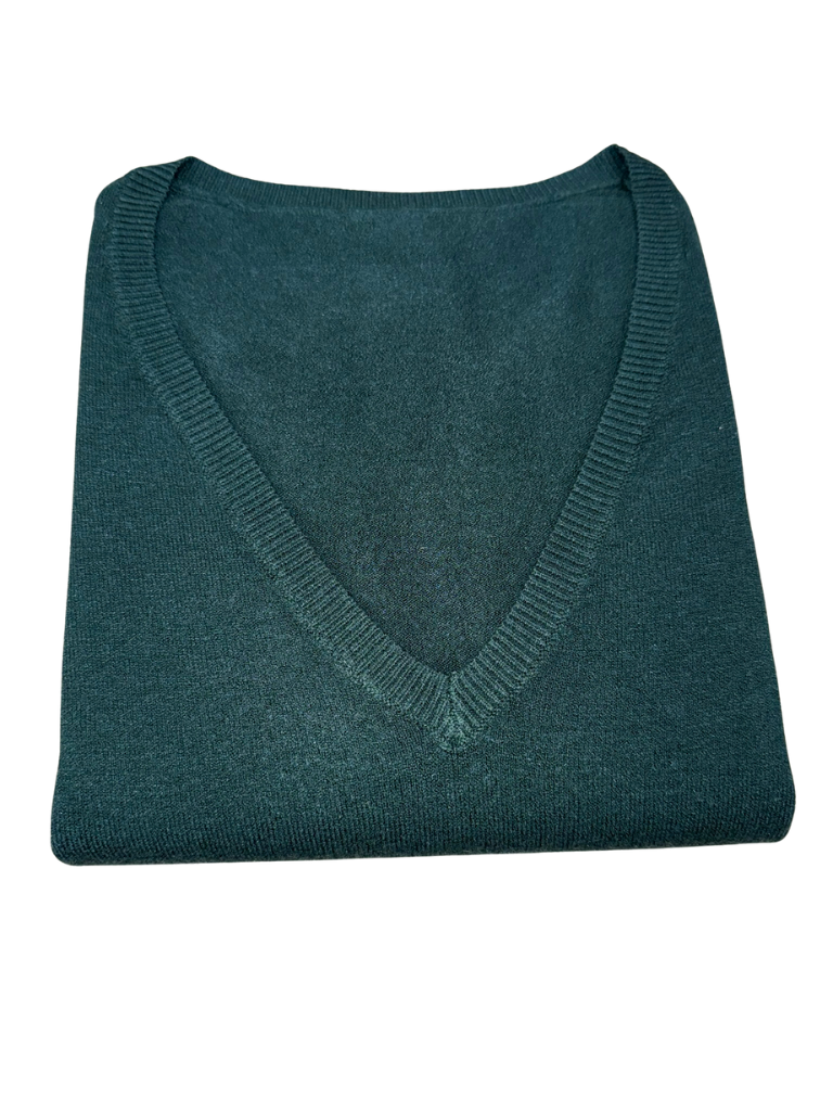 Viscose V-Neck Sweater - SLIM FIT